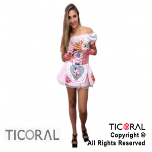 DISFRAZ PANAM ADULTO CAND ROSA TALLE 5 x 1